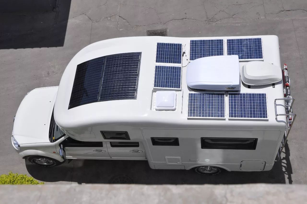 SOLAR POWERED RV sample