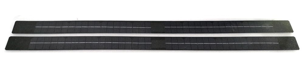 ETFE full black strip solar panel picture