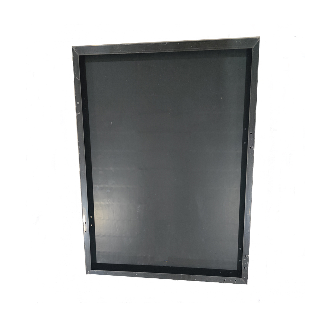 black glass solar panel picture 