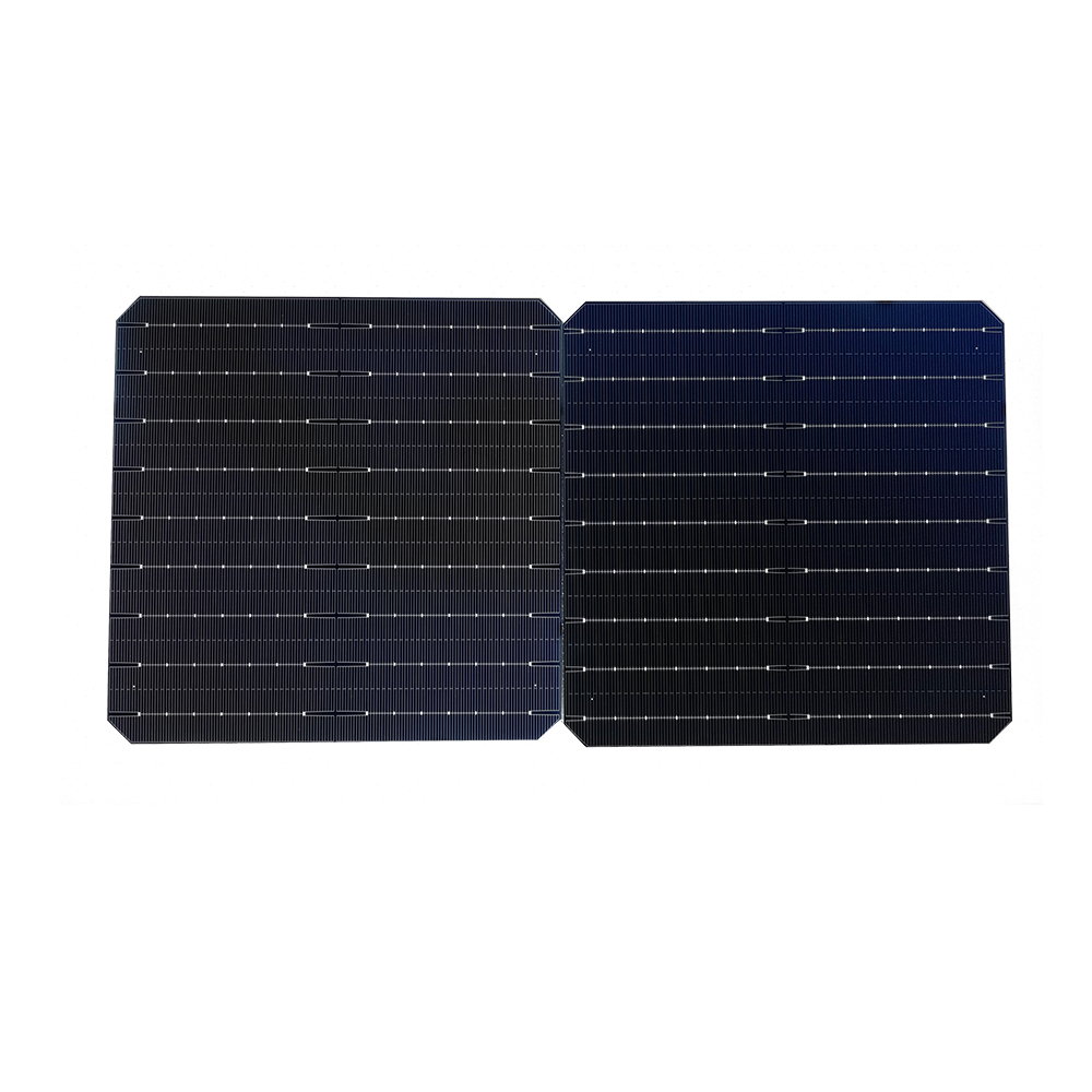 topcon 166mm 9BB solar cell picture