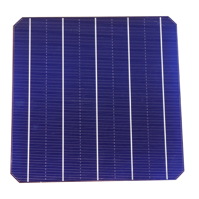 mono 5bb solar cell front view 