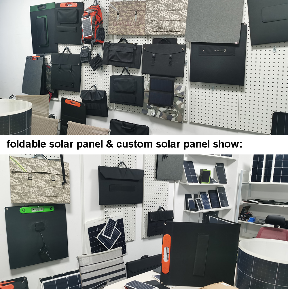 our showroom solar products