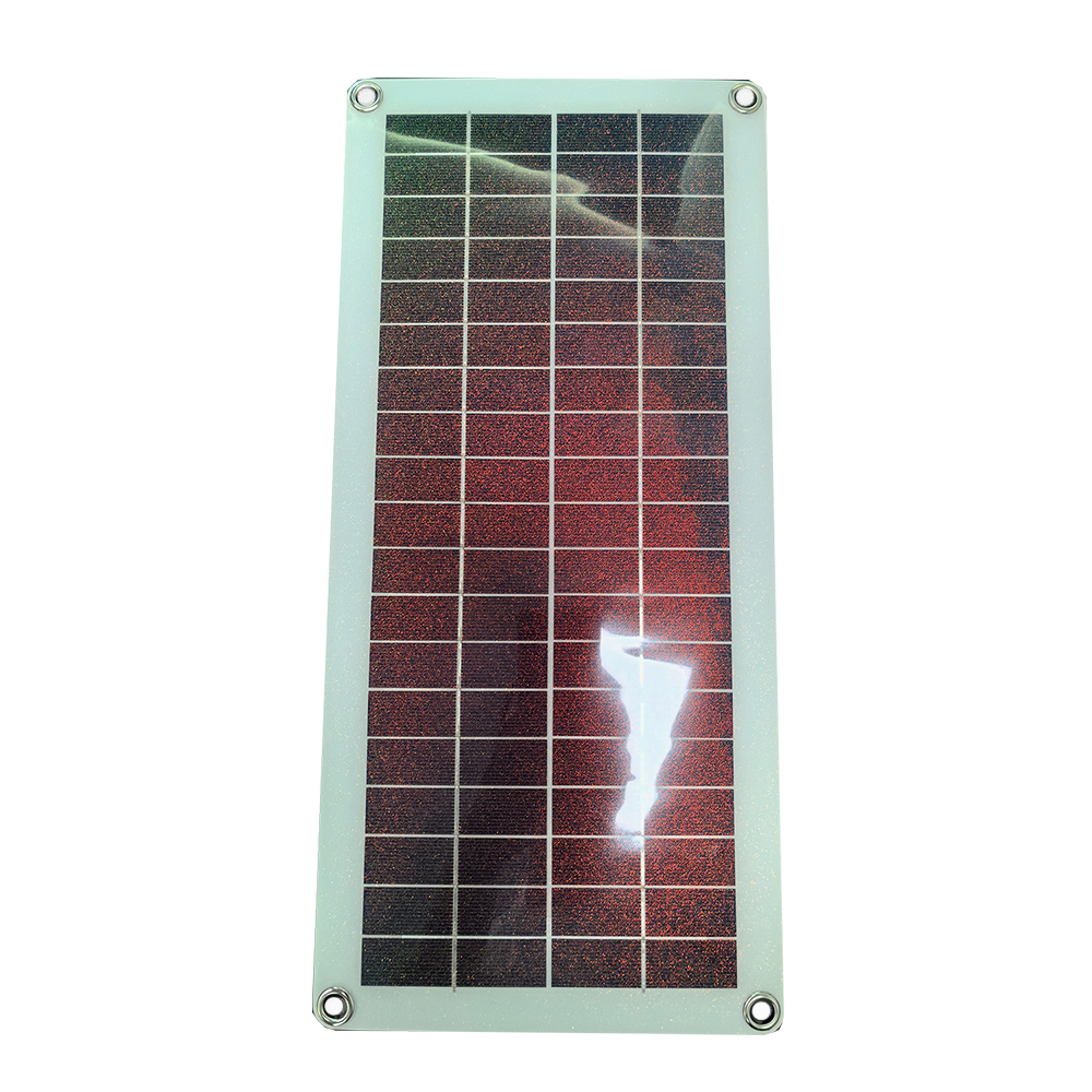 red solar panel