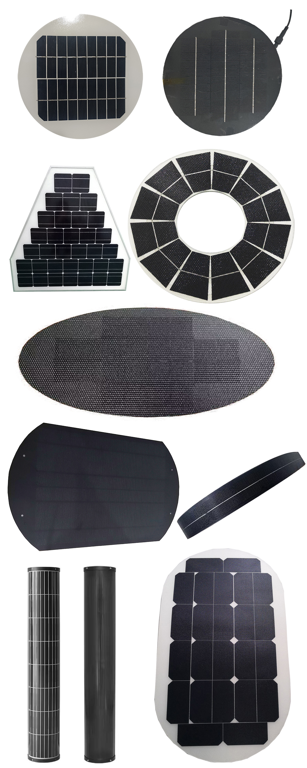 Custom made solar panel example