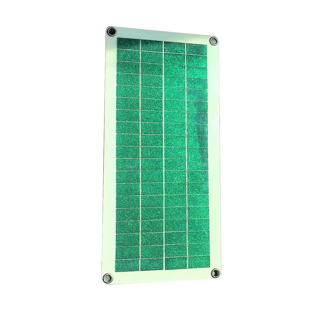 green color solar panel