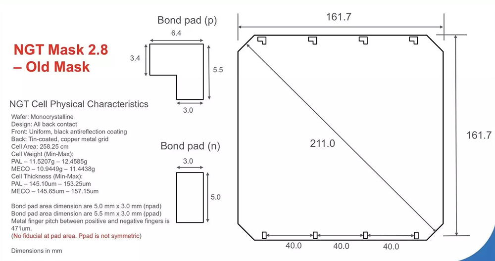 sunpowr 161.7mm solar cell