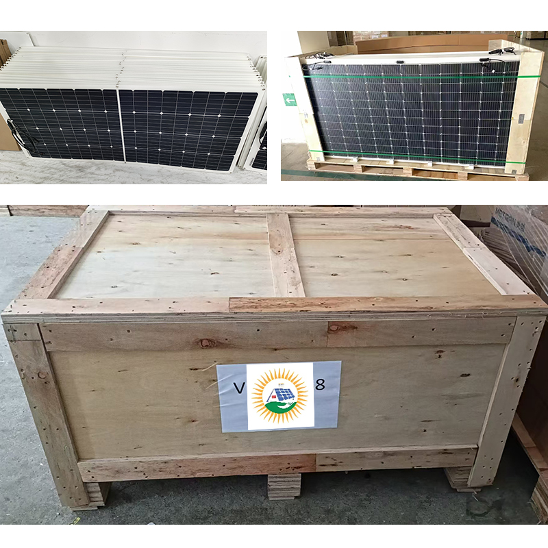 450w solar panel packing