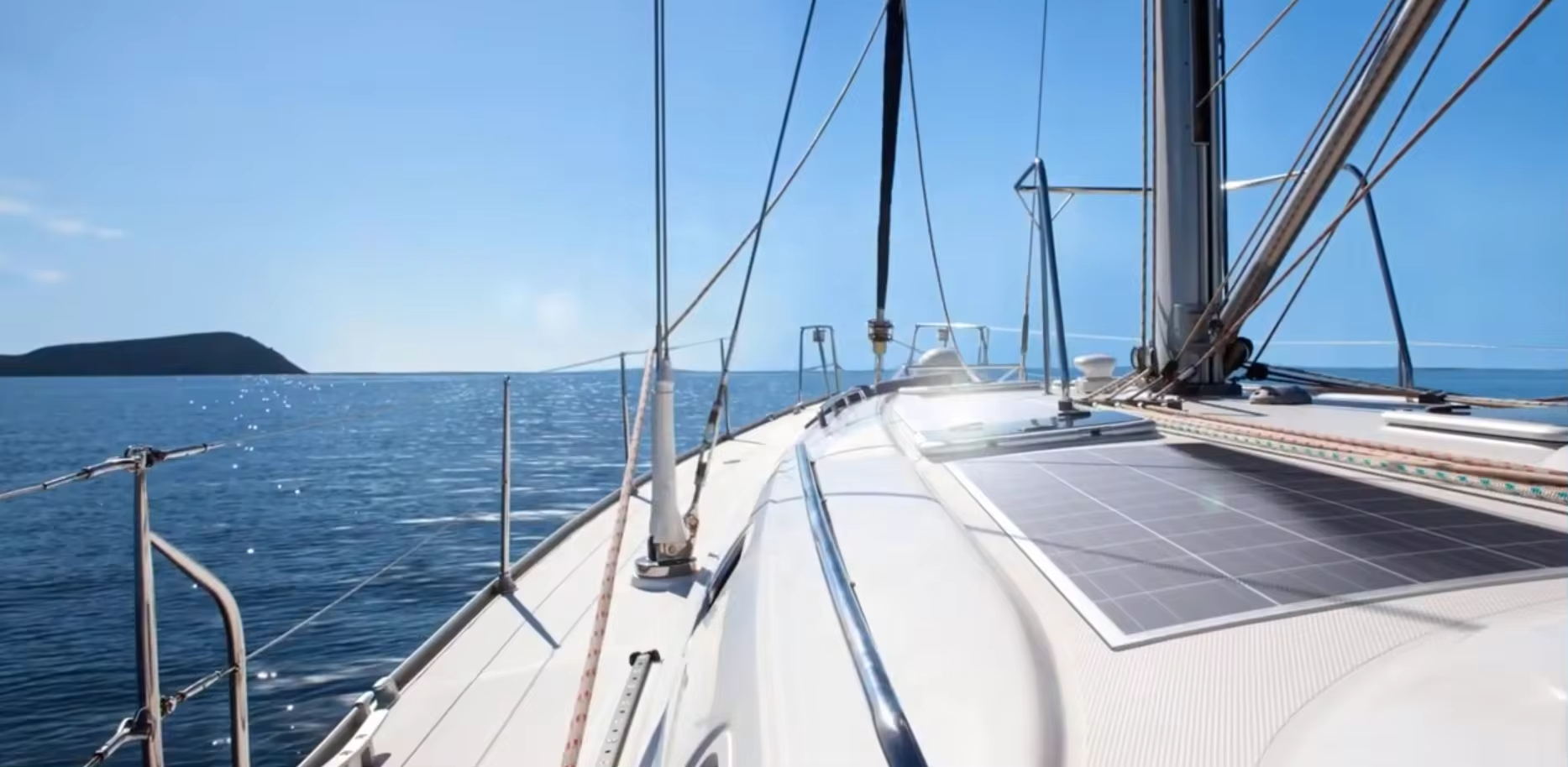 solar panel apply in yacht