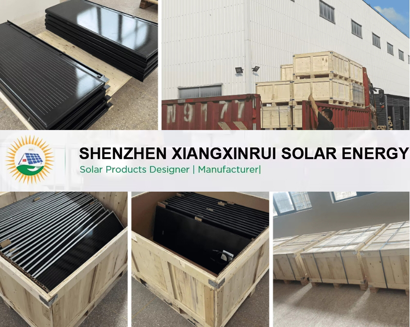 solar tiles packing