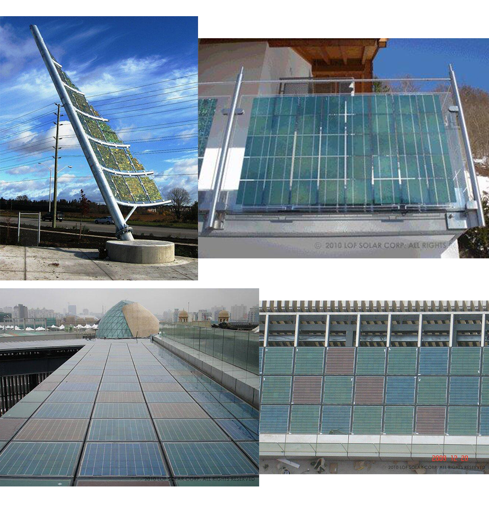 different color solar module