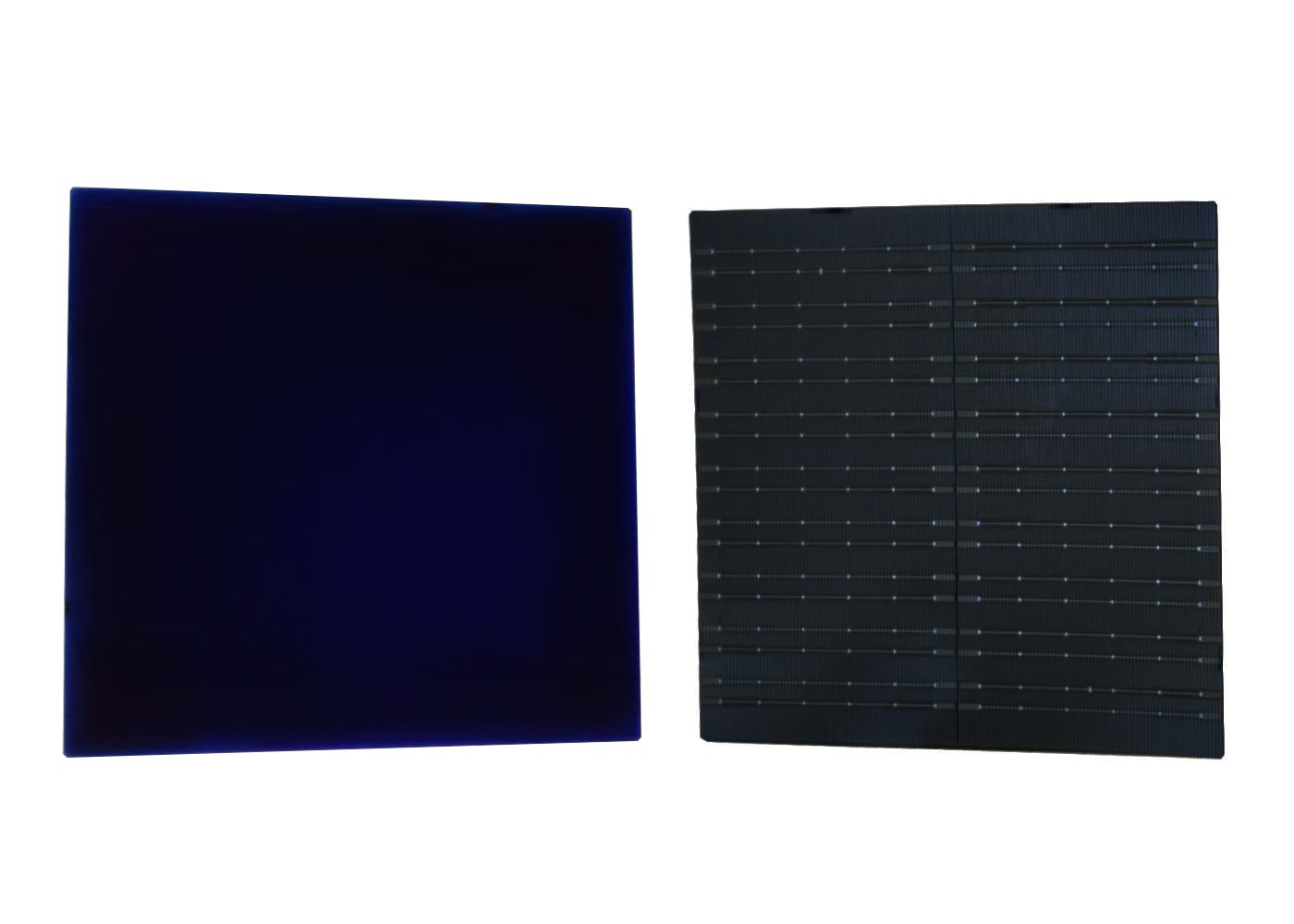 Right Angle IBC Solar Cells