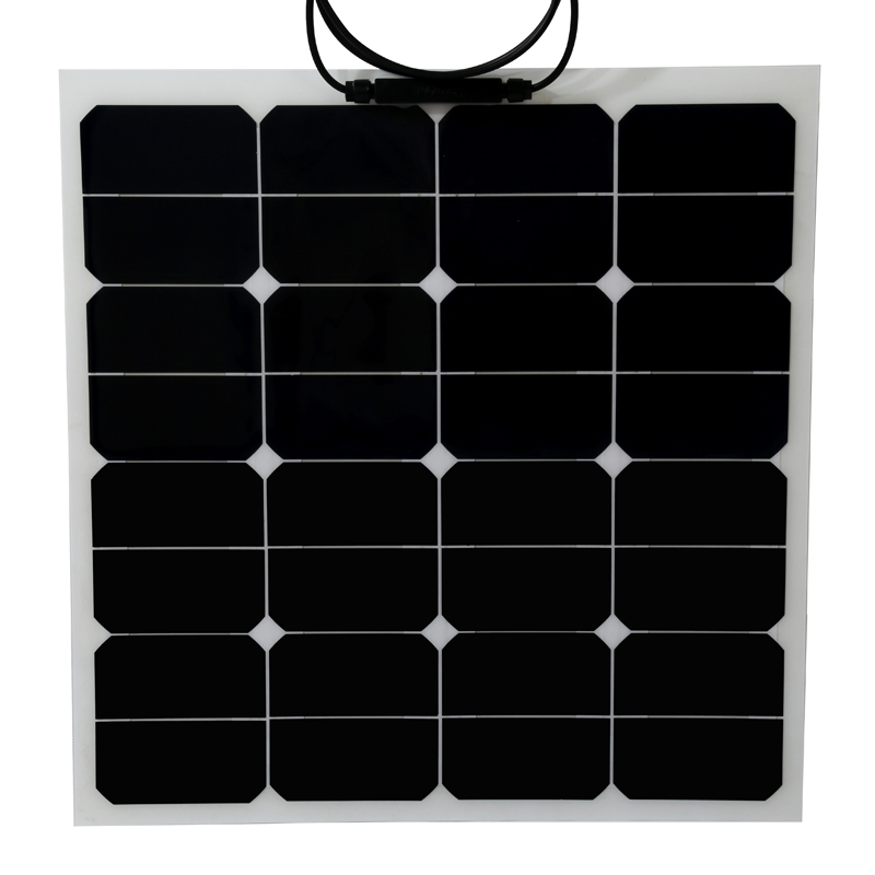 530*530mm sunpower flexible solar panel 18v
