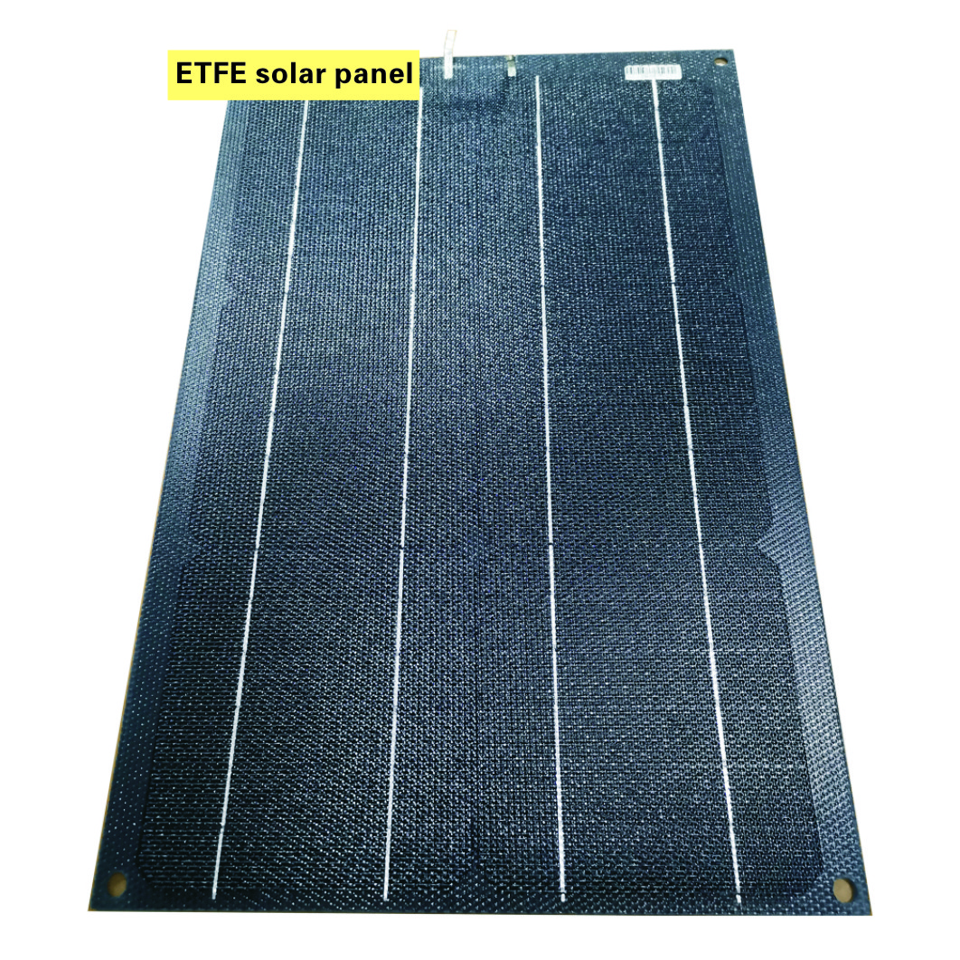 full black 45w 18v sunpower ETFE solar panel 285*440mm OEM 