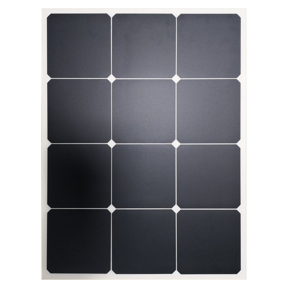 customized sunpower PET solar panel 3*4 cells