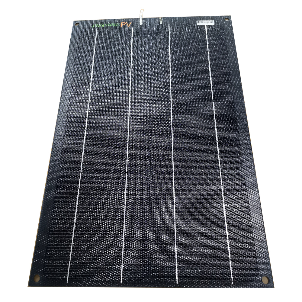 strip solar panel 8.5W 6V ETFE full black 1150x55mm  customized