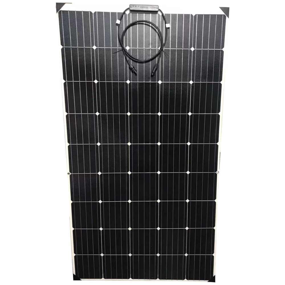 Unique Production Process 250W Open-circuit Voltage 23V ETFE Solar Portable Flexible Panel