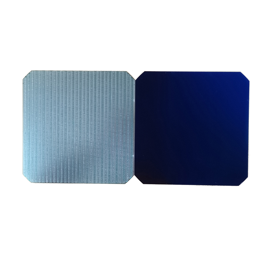 dark blue N Type 161.7*161.7mm IBC solar cell High Efficiency 23% 5.98w Busbar-free L G solar cells