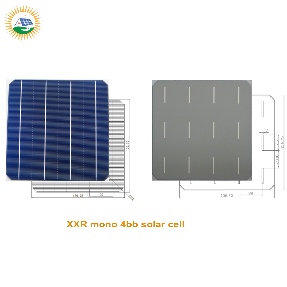 Best wholesale solar cells 156.75mm 4BB mono perc solar cells