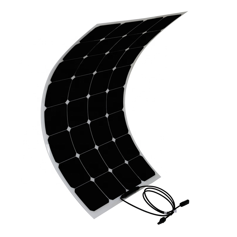 XXR 100W Flexible Sunpower Solar Panels with 150μm/um ETFE Film 