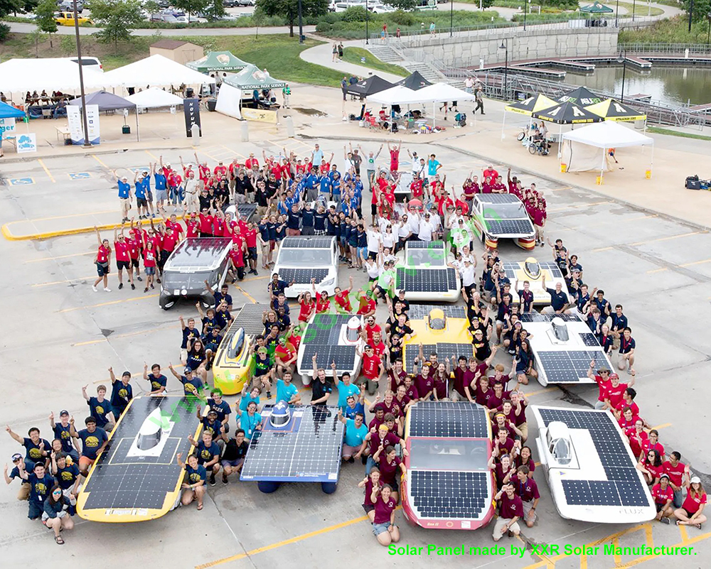 Custom Shape Solar Panels Flexible Sunpower Solar Panel 255w Light Weight Pv Modules