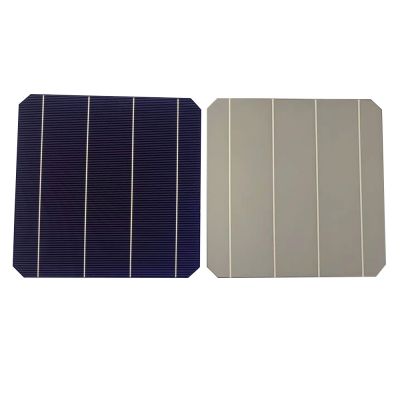 Higher efficiency 21.5% 158.75mm 4bb continuous busbar Solar Cell DIY Monocrystalline Solar cell
