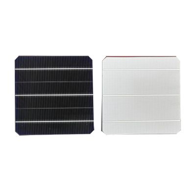 High Quality efficiency 21.6% 5.92w continuous busbar solar cell 166mm 3bb mono Solar Cell