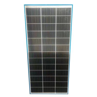 XXR SOLAR 110w 19.5v 1080*500*25mm Monocrystalline Half Cell Glass Solar Module Bule Color Solar Frame