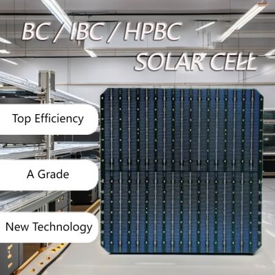 IBC solar cell backcontact,higher efficiency,mono solar cell,sunpower solar cell