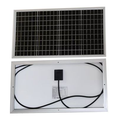 OEM Low Price Customized Rigid Glass Solar Panels 22W 18V Mono HJT Solar Panel for Outdoor Solar Fan Street Light Camera